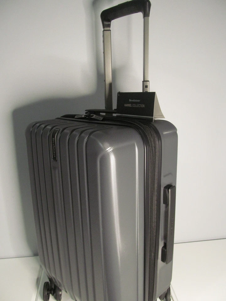 Mala giratória Brookstone expansível Hardside coleção Harrel - Nova com etiquetas - Imagem 3 de 4