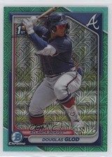 2024 Bowman Chrome Prospects Mega Box Aqua Mojo Refractor /125 Douglas Glod 03ox