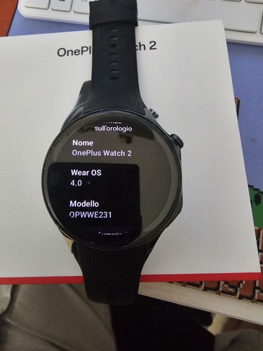 OnePlus Watch 2 Smartwatch AMOLED GPS Cardio IP68 WearOS Acciaio Nero - Zdjęcie 3 z 8