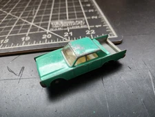 Vintage Lesney Matchbox Series Aqua Green Lincoln Continental #31 Missing Trunk