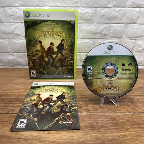 Spiderwick Chronicles (Microsoft Xbox 360, 2008) w/Manual Tested Working