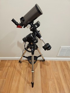Explore Scientific iEXOS 100 PMC Eight Equatorial Mount & Celestron 90SLT OTA