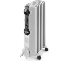 De’Longhi Radia S Oil Filled Radiator Heater White | Electric Energy Efficient