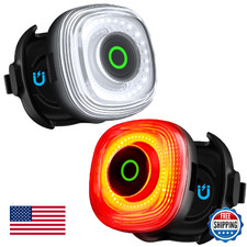 Magicshine Magnetic Bike Lights Front and Back, USB-C Rechargeable 1 Hrs Fast Ch