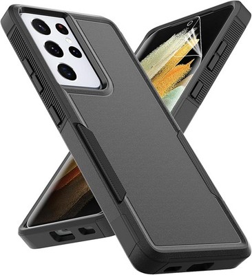 Samsung Galaxy S24 Ultra Case: Dual Layer Heavy Duty Shockproof Cover with Prote
