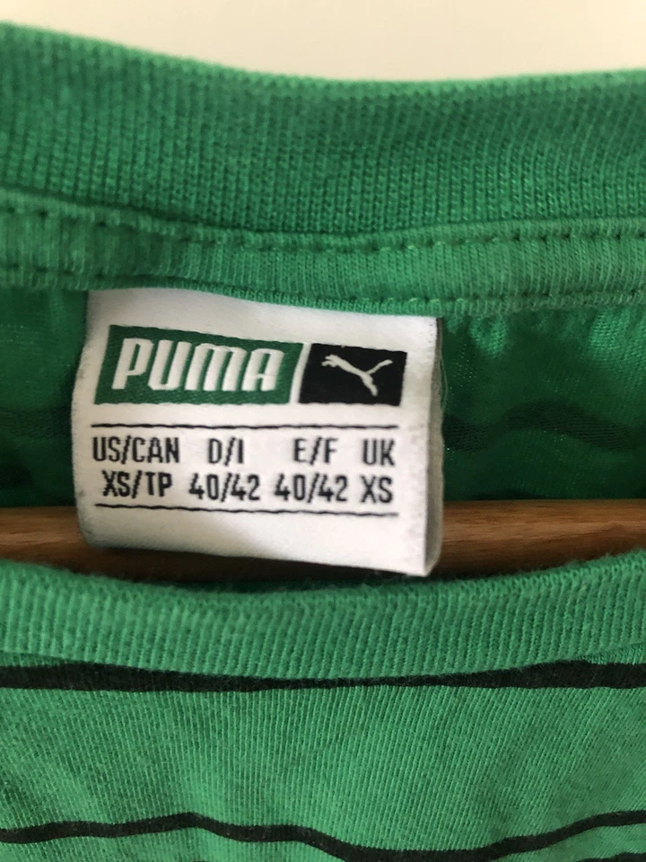 Women’s Puma Slim Fit Striped T-shirt  - Image 3 of 4