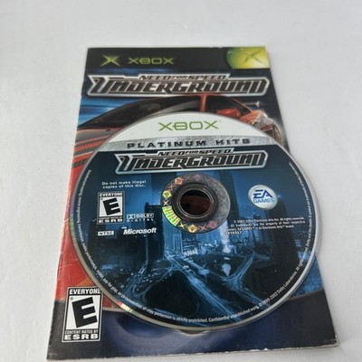 EA Games Need for Speed Underground NTSC-U/C Xbox 2003 Manual Included