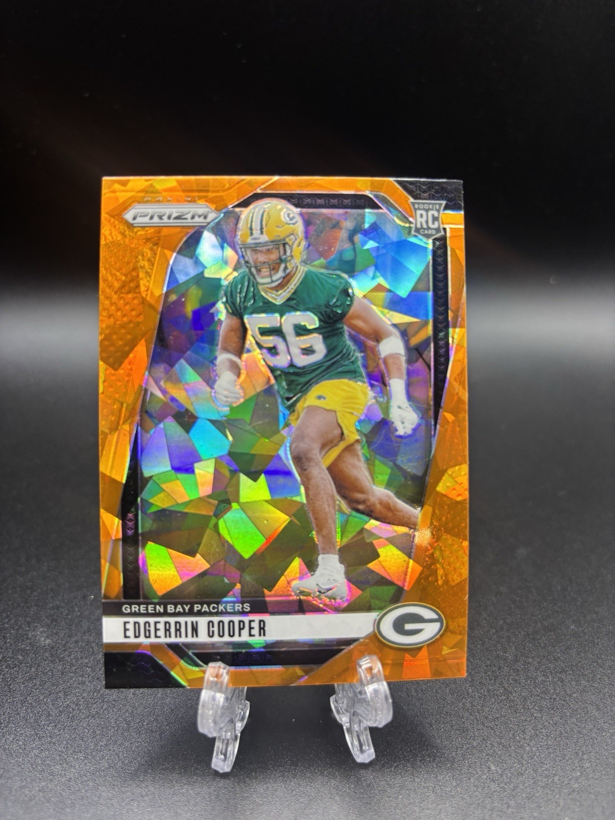 2024 Panini Prizm - Rookies Edgerrin Cooper #331 Orange Ice Prizm (RC)