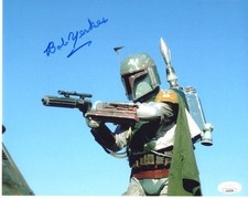 Bob Yerkes signed 8x10 Photo Boba Fett - Star Wars JSA Authentication