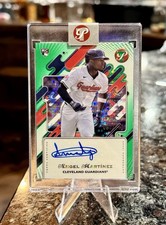 2025 Topps Pristine ANGEL MARTINEZ RC /150 GREEN PRISTINE Refractor ENCASED AUTO