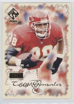 2001 Pacific Private Stock Premiere Date 81/95 Tony Gonzalez #46 HOF oh8