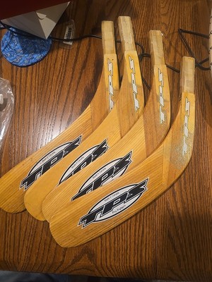 Vintage TPS Wooden Replacement Hockey Stick Blades P13 Left Hand Shot Lot Of 4