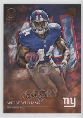 2014 Topps Valor Glory 24/199 Andre Williams #10 Rookie RC uk2