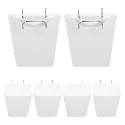  6pz Tazze Pegboard con Ganci Pegboard Organizer da Parete 5.11X4.72X4.72'' Peg - Foto 6 di 17