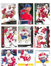 TOMAS TATAR-9 CARD LOT