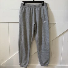 Nike Club Fleece Joggers SweatPants Gray Men's Size Small Pocket Activewear