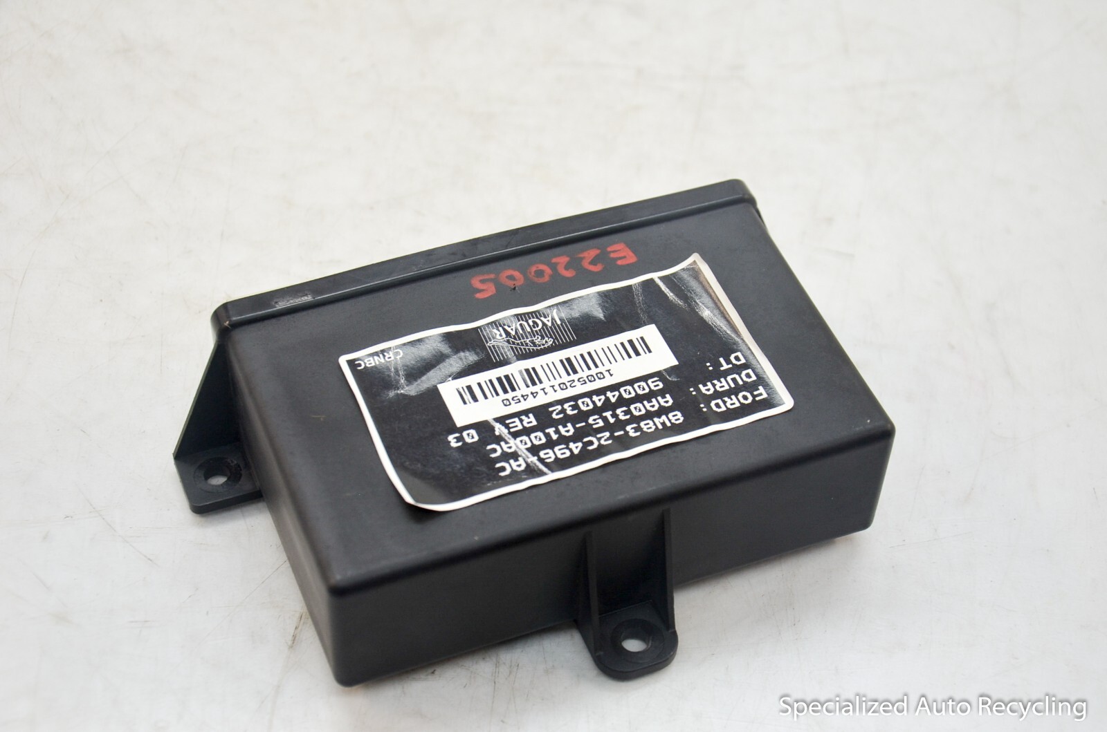 2011 JAGUAR XF Emergency Parking Brake Control Module ECU eBay