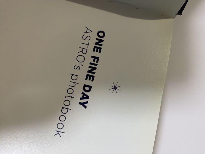 ASTRO フォトブック 1st 写真集(未開封) one fine day ASTRO フォトブック 1st 写真集(未開封) one fine day ASTRO 1st