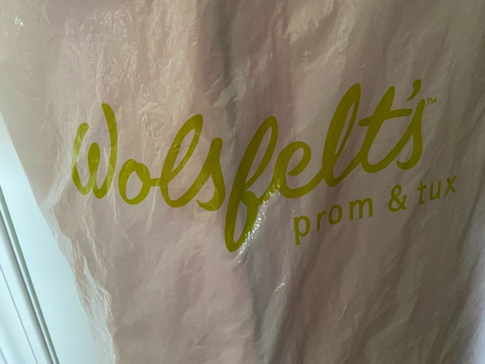 Vestido Granate Baile de graduación Fiesta Nupcial 2 Piezas Talla 2 Marca Jovani Correas de Espagueti LEER Foto 4 de 4