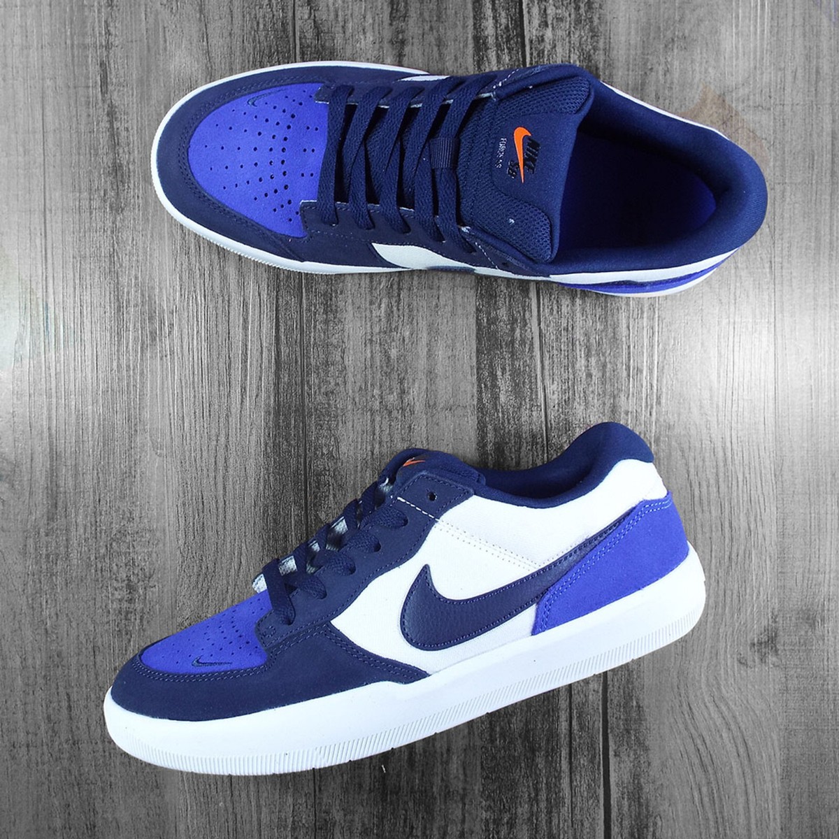 Nike SB Force 58 Shoes - (Obsidian/Obsidian-White) | eBay Nike SB Force 58 Shoes - (Obsidian/Obsidian-White) | eBay