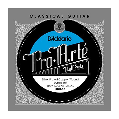 D'Addario Silver Copper on Composite Dynacore Classical Guitar Half Set, Hard - Zdjęcie 1 z 1