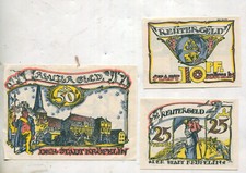 Pieniądze awaryjne: Kröpelin Meklemburgia 3 sztuki (614)