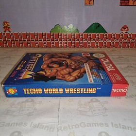 TECMO WORLD WRESTLING NINTENDO NES PAL A VERSIONE ITALIANA MATTEL CIB