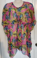 NWT LADIES GORGEOUS CAFTAN SWIMSUIT COVER SIZE ONE SIZE FITS MOST