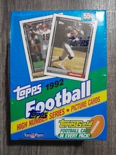 1992 Topps Football High Series Box 36 Packs Factory Sealed FASC