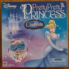 Disney Pretty Pretty Princess Cinderella Jewelry Dress Up Game Necklace Complete