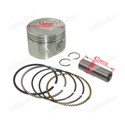 54mm Piston 14mm Pin For Ducar Shineray YX YCF 125cc 154FMI Engine Pit Dirt Bike