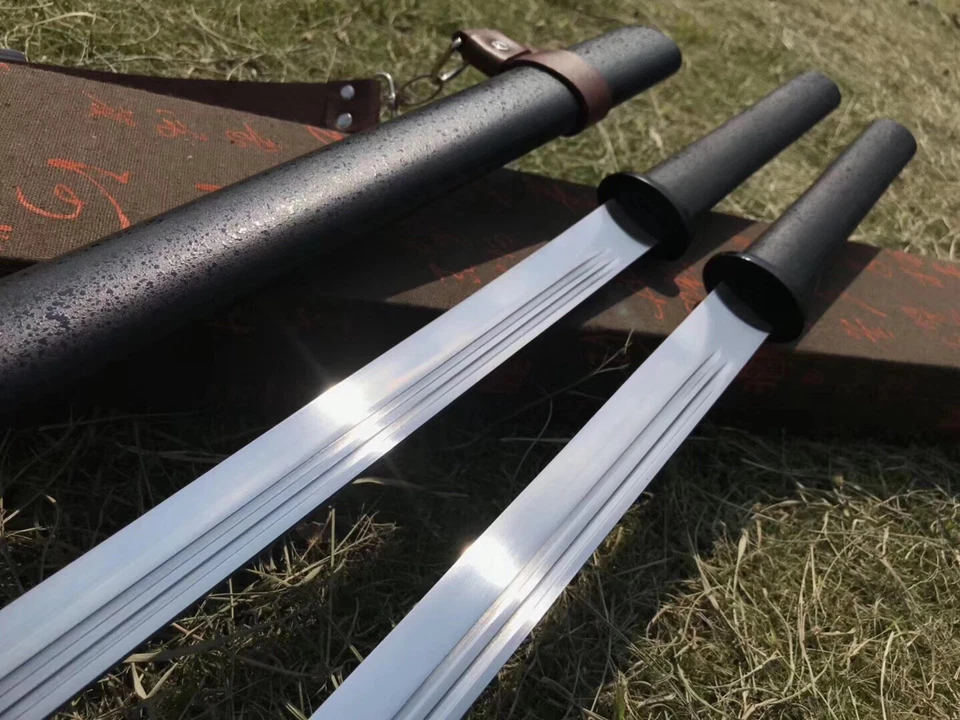 HIGH QUALITY ZATOICHI JAPANESE SAMURAI NINJA SWORD TANG DAO  HACKER - Image 4 of 4