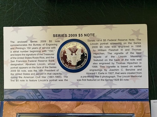 US Mint 220 Years Making American History Coin and Currency Set COA/OGP - Picture 7 of 9