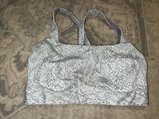 All in Motion Women's Sports Gray Bra Sz Medium Activity Gym Removable Pads