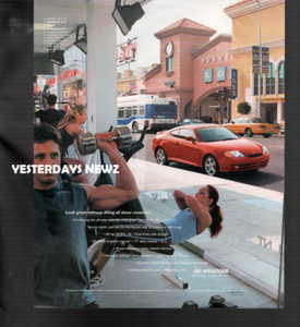 2000 Hyundai Tiburon  GT Print Ad