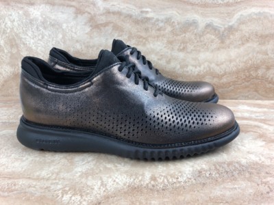 Cole Haan Men's 2.Zerogrand Laser Wingtip Oxford Shoes (Bronze Metallic-Black, 7.5 M)