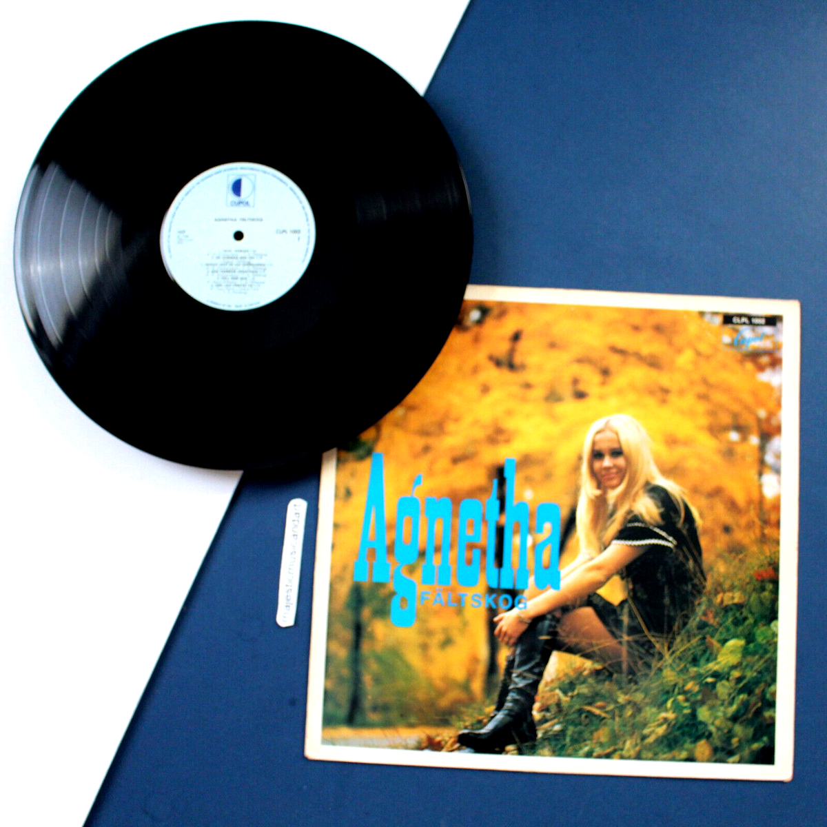 ORIGINAL 1968 SWEDEN AGNETHA FALTSKOG PRE ABBA VINYL LP RARE