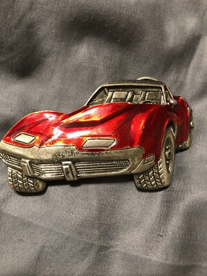 corvette belt buckle