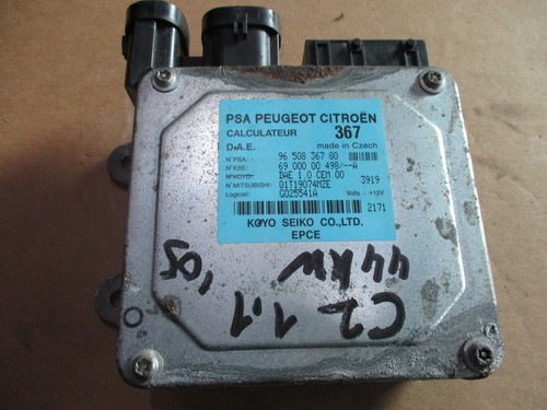 Citroen C2  Bj.05 Steuergerät Servolenkung Lenkgetriebe 9650836780