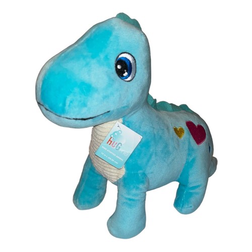 Dinosaurio de peluche Hug Me azul verdoso relleno Walgreens exclusivo nuevo en stock ver foto - Imagen 4 de 15