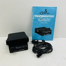 Cobra Trapshooter Radar Detector 12V RD-3100 With Power Cable and Manual