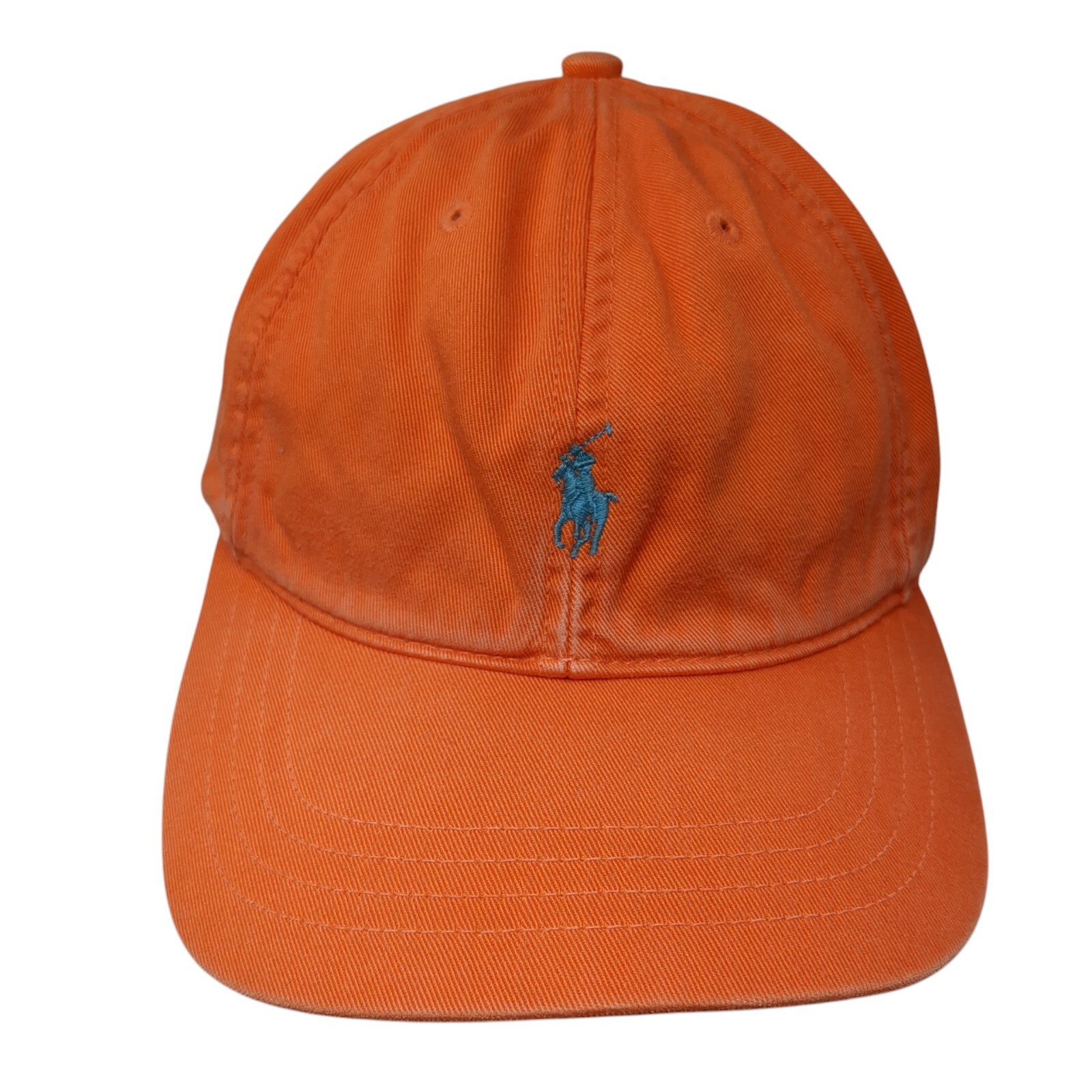 Cappello Polo Ralph Lauren Small Pony Slideback arancione taglia unica regolabile