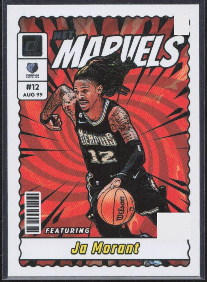 シングルカード Ja Morant Donruss Marvels 2023-24 Donruss Net Marvels #12 Ja Morant - Memphis Grizzlies