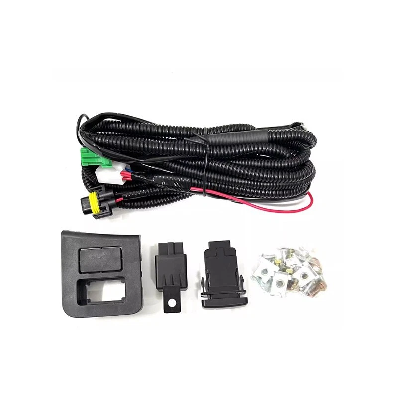 KIT de tapa de marco de cubierta de cables de luz antiniebla para parachoques delantero para Nissan NV200 Foto 3 de 4