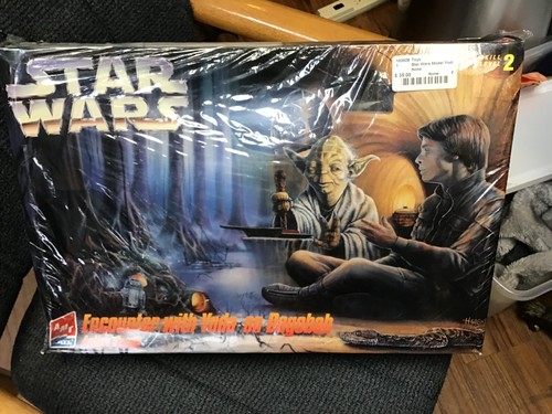 AMT Ertl 8263 Star Wars Encounter with Yoda on Dagobah Diorama Plastic ...