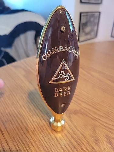 (VTG) 1950s Blatz Culmbacher Dark Beer Tap Handle Bar Game Room Man Cave NOS - Picture 3 of 5
