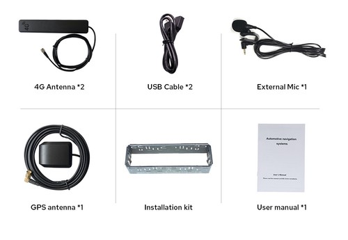 13,3 Zoll Qualcomm 8-Kern Android 12 Einzeln DIN Autoradio GPS 8+128GB 4G LTE FM - Bild 15 von 15