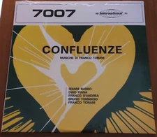 FRANCO TONANI - CONFLUENZE - LP  SONOR Music Editions - SIGILLATO