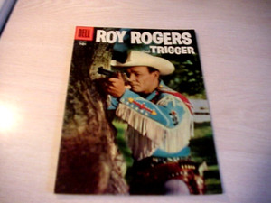 VINTAGE 1956 ROY ROGERS & TRIGGER # 104 WESTERN COMIC BOOK FINE/VF HIGH GRADE