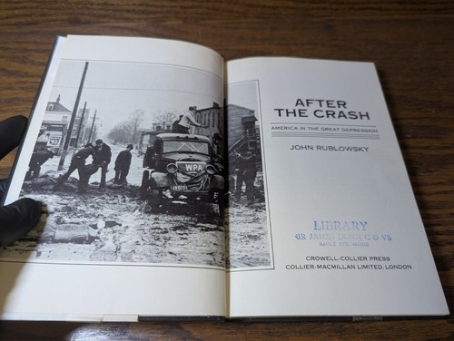After The Crash America In The Great Depression (1970) Rublowsky 1st Print HCDJ - Bild 9 von 16